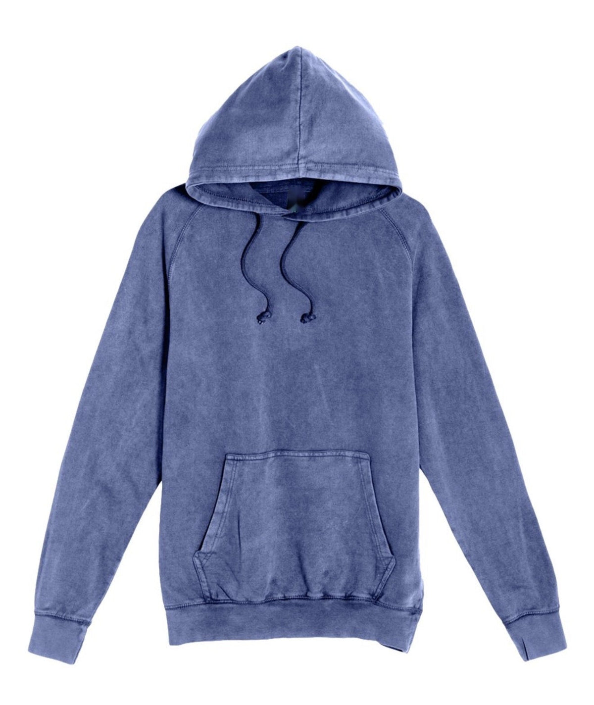 Custom Vintage Raglan Hoodie — Denim